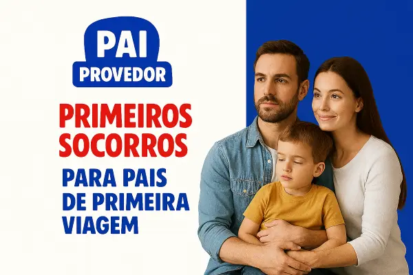 Família protegida e tranquila - Pais preparados para qualquer emergência doméstica